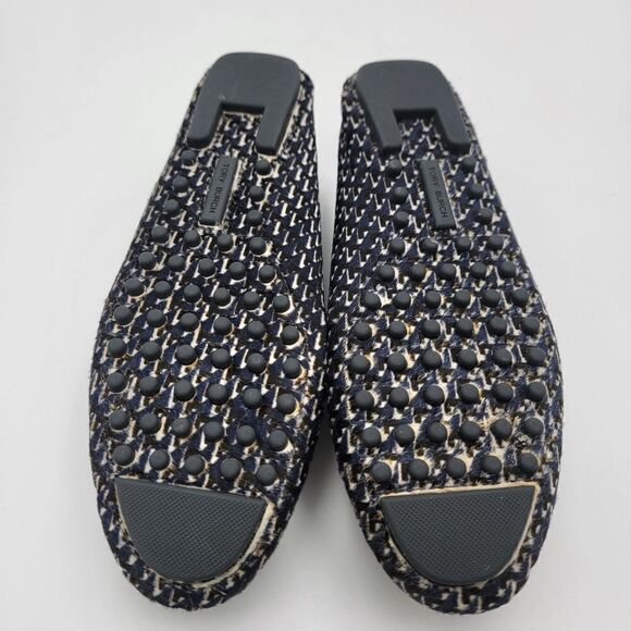Tory Burch Calf Hair Horsebit Loafers Size 8.5 Slip On - Picture 10 of 14